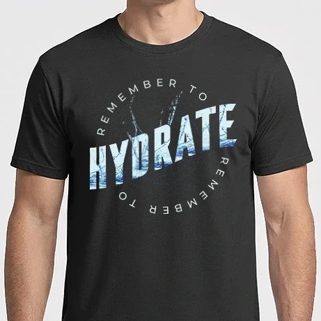 Férfi Imperial póló - Remember to Hydrate