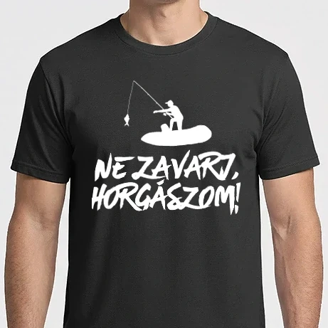Férfi Imperial póló - Ne zavarj, horgászom! 