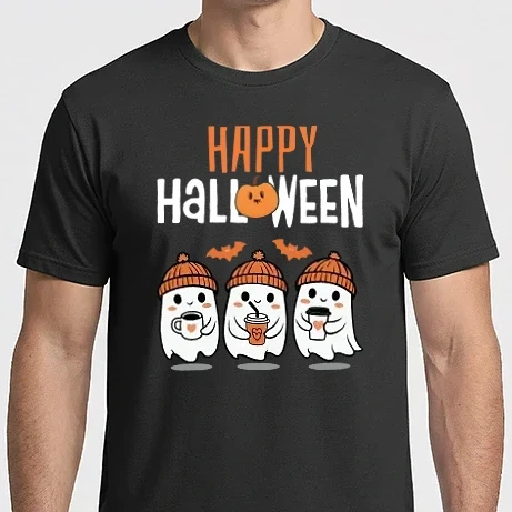 Férfi Imperial póló - Happy Hallowween