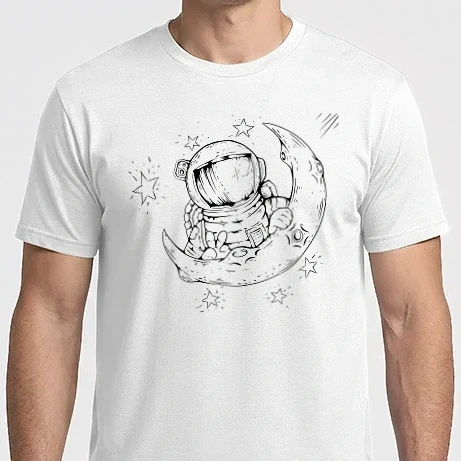 Férfi Imperial póló - astronaut