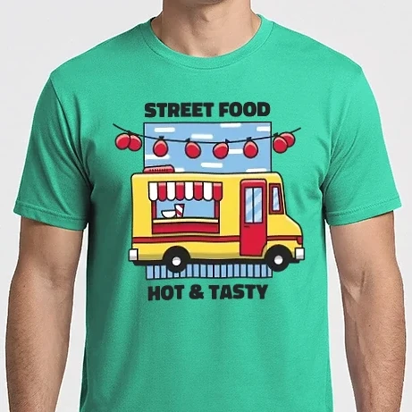 Férfi Imperial póló - Foodtruck