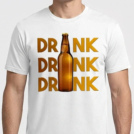 Férfi Imperial póló - Drink Drink Drink
