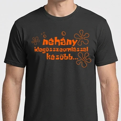 Férfi Imperial póló - Néhány idegöszzeomlással később (színezhető)