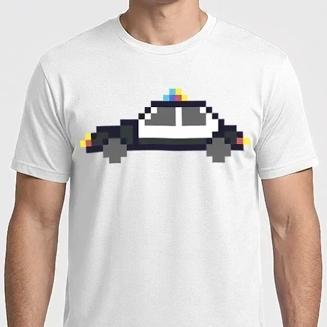 Férfi Imperial póló - Rendőrautó