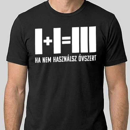 Férfi Alap póló - Óvszer nélkül... (színezhetö)