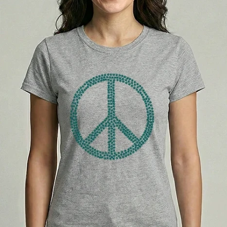 Női Imperial póló - Béke Marijuana