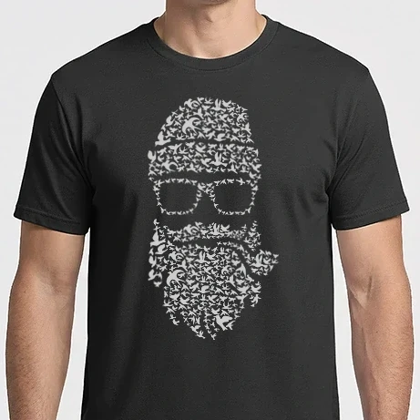 Férfi Imperial póló - Birds Beard (1)