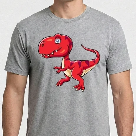 Férfi Imperial póló - Dinoszaurusz 