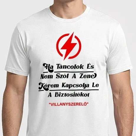 Férfi Imperial póló - villanyszerelő