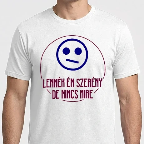 Férfi Imperial póló - Lennék én szerény de nincs mire