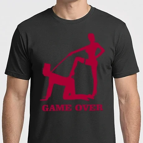 Férfi Imperial póló - Game over