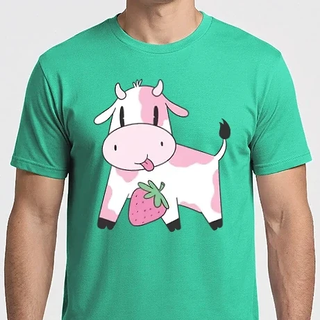 Férfi Imperial póló - Tehén Eperrel