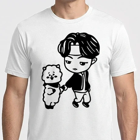 Férfi Imperial póló - BTS CHIBI 