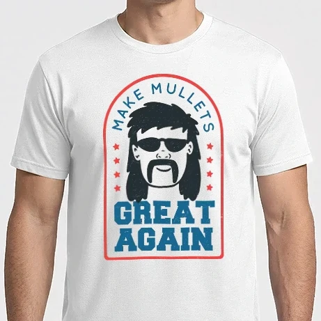 Férfi Imperial póló - Make Mullets Great Again