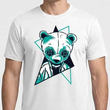 Férfi Imperial póló - Neon Panda