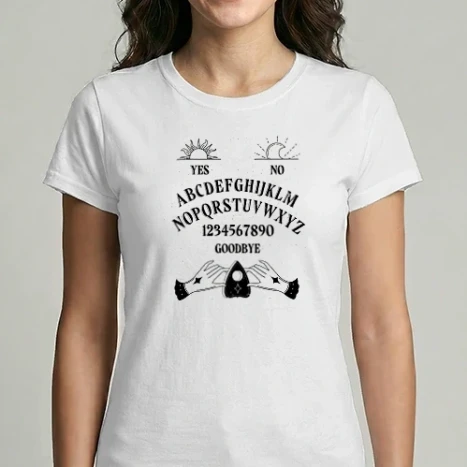 Női Imperial póló - Ouija minta