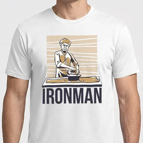 Férfi Imperial póló - Ironman Vasaló Ember