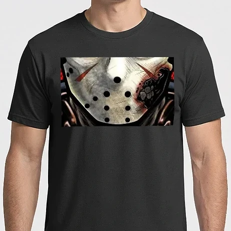 Férfi Imperial póló - Jason Voorhees maszk
