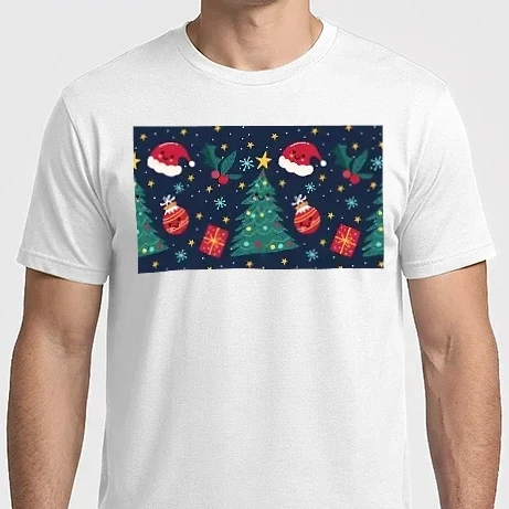 Férfi Imperial póló - Karácsonyi minta