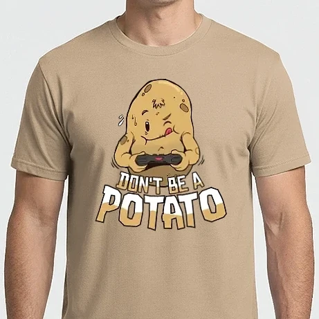 Férfi Imperial póló - Don't be a Potato Gamer