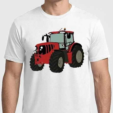 Férfi Imperial póló - Red traktor