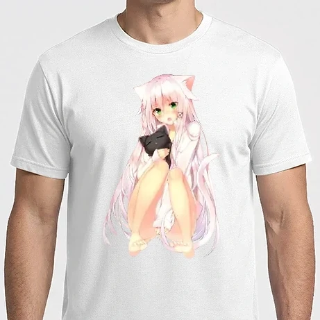 Férfi Imperial póló - Anime lány