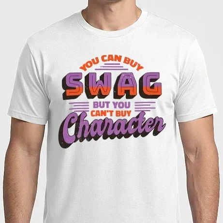 Férfi Imperial póló - You can buy swag but you cant buy character