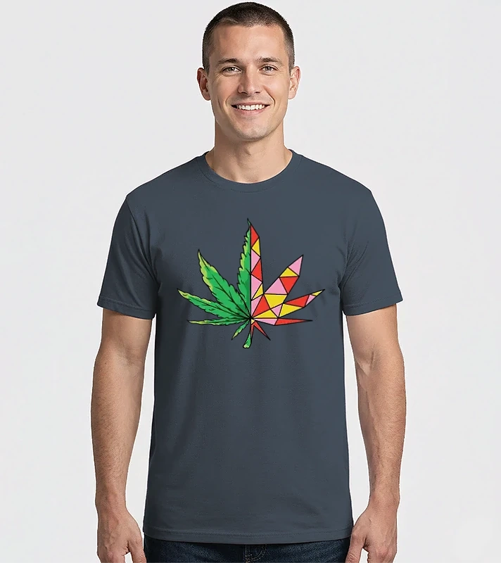 Marijuana levél – Férfi Imperial póló