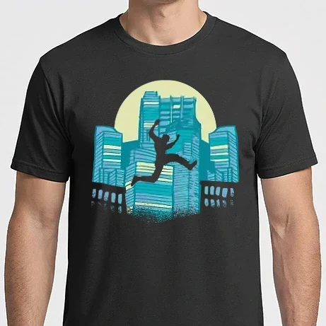 Férfi Imperial póló - Parkour