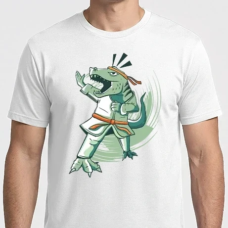 Férfi Imperial póló - T-rex Karate