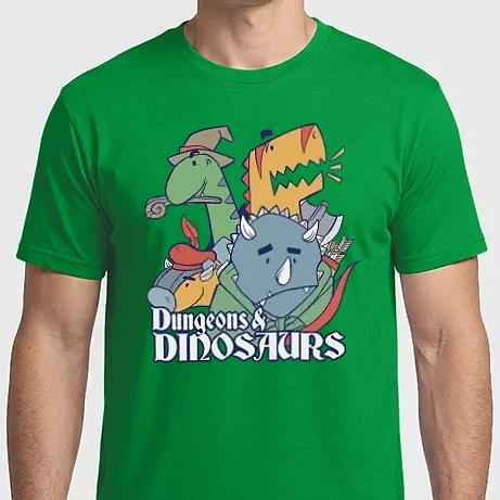 Férfi Imperial póló - Dungeons and Dinosaurs