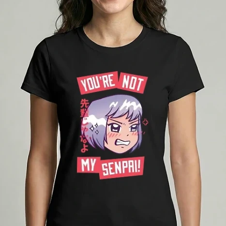 Női Imperial póló - You are not my Senpai