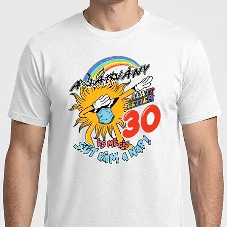 Férfi Imperial póló - Optimista szülinapos 30 éves