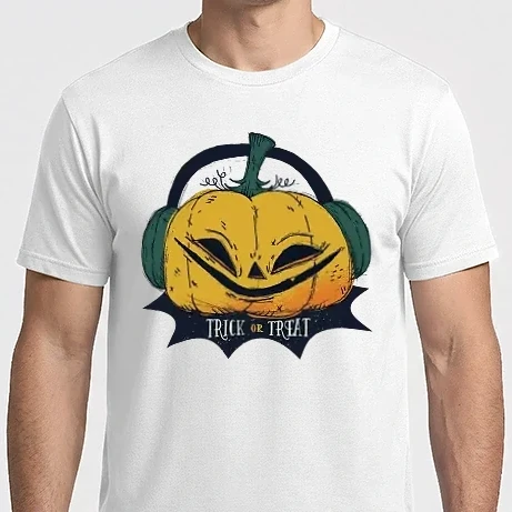 Férfi Imperial póló - Halloween Tök