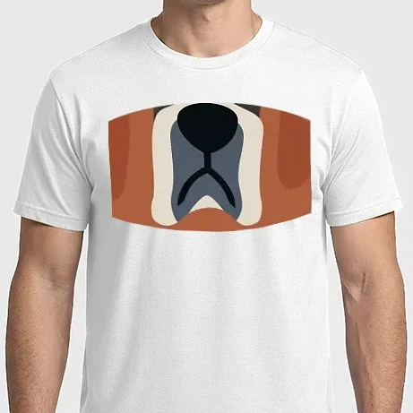 Férfi Imperial póló - Szájmaszk design-142