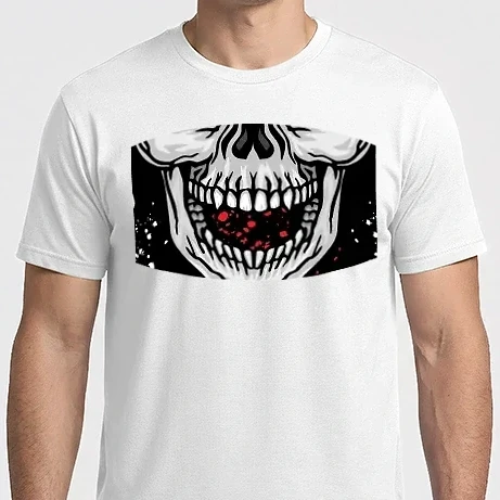 Férfi Imperial póló - Szájmaszk design-200