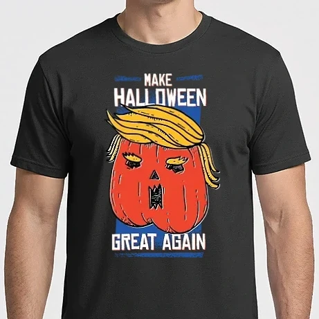 Férfi Imperial póló - Make Halloween Great Again Trump