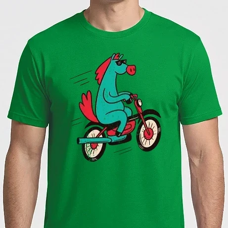 Férfi Imperial póló - Bringás Ló