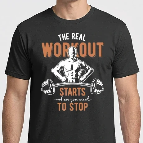 Férfi Imperial póló - The Real Workout