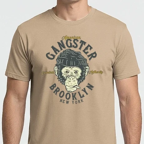 Férfi Imperial póló - American Gangster - Monkey