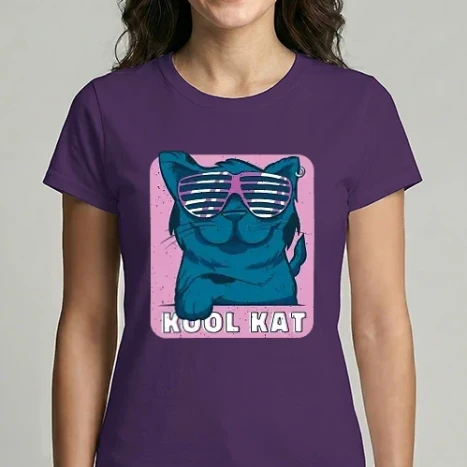 Női Imperial póló - Kool Cat - Menő Cica