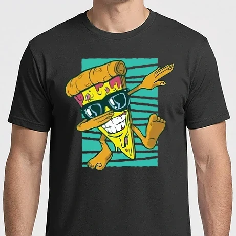 Férfi Imperial póló - Pizza szelet DAB