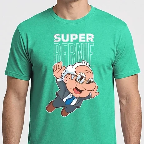 Férfi Imperial póló - Super Bernie Sanders
