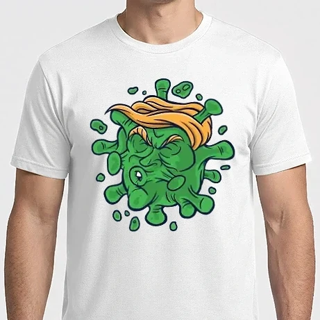 Férfi Imperial póló - Trump Covid 19 Virus