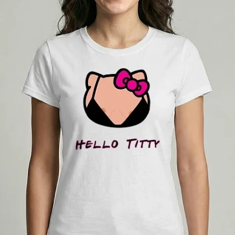 Női Imperial póló - Hello Titty