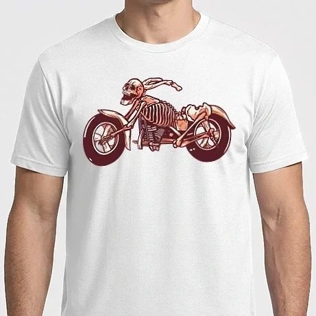 Férfi Imperial póló - Csontvázas Motor