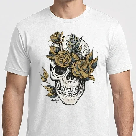 Férfi Imperial póló - Skull