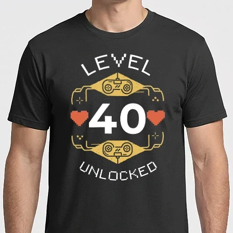 Férfi Imperial póló - Level 40 unlocked