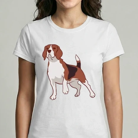 Női Imperial póló - Beagle dog