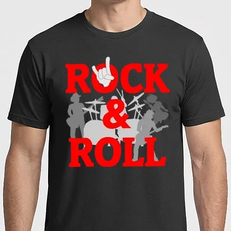 Férfi Imperial póló - Rock & Roll Zenekarral A